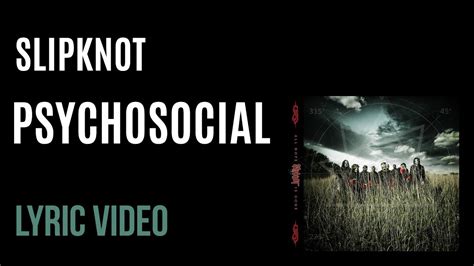 psychosocial lyrics|Slipknot – Psychosocial Lyrics .